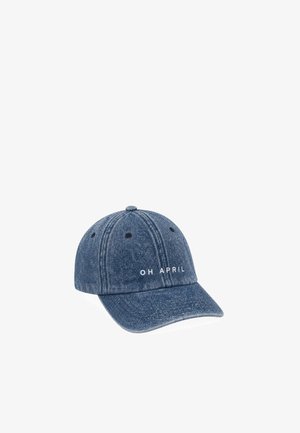 OH APRIL, ALMIRA DENIM CAP - Καπέλο - denim mid blue