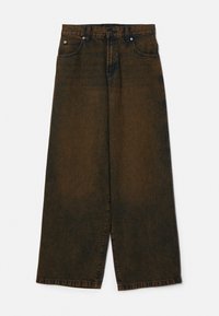 LOOSE WAVE - Wijde jeans - rinsed indigo blue