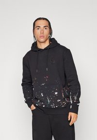 Carlo Colucci HOODIE - Sweatshirt - black