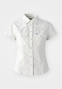 SHRUNKEN - Bluza s gumbima - vintage white
