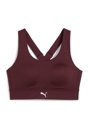 PWRBREATHE RUN - Brassières de sport à maintien normal - ruby shimmer