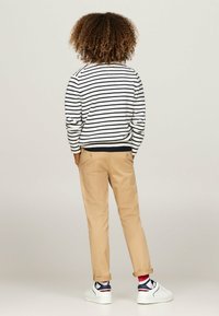 Tommy Hilfiger MONOTYPE REGULAR - Jersey de punto - white base blue sttripe