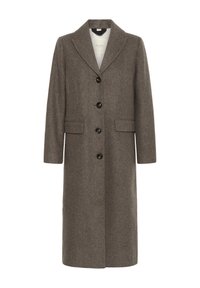 Unselected, dark walnut melange