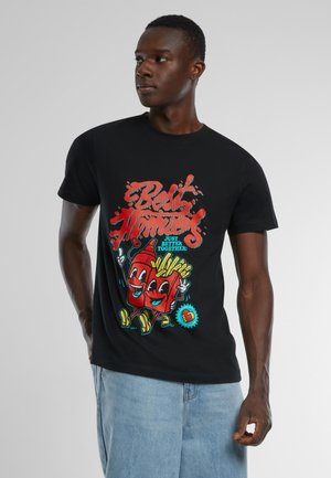 Mister Tee BEST HOMIES  - Print T-shirt - black