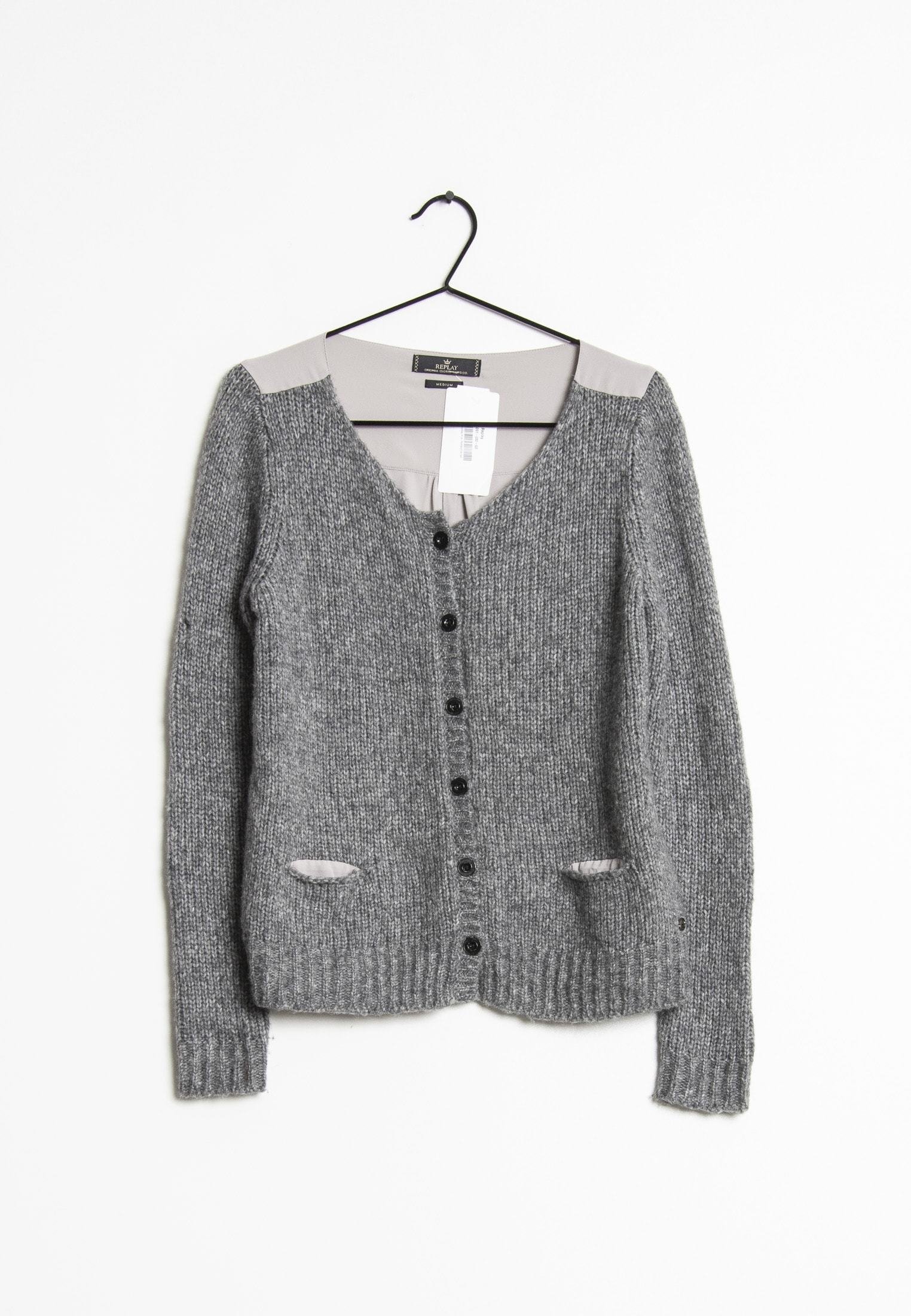 Replay Vest - grey/grijs - (Pre-owned) - Zalando.nl