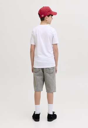 Jack & Jones Junior JJIALEX JJORIGINAL  - Kratke hlače od trapera - grey denim