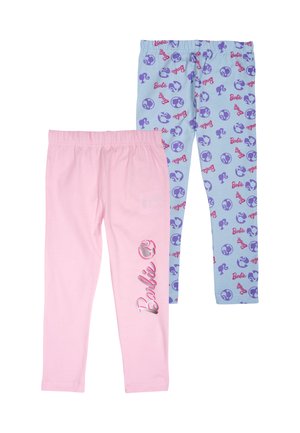 2ER PACK  - Leggings - Trousers - blau rosa