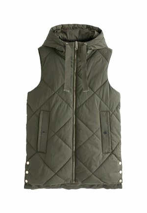 Vest - khaki green