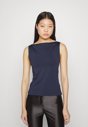 Weekday ANNIE BOATNECK SLEEVELESS  - Viršus - navy