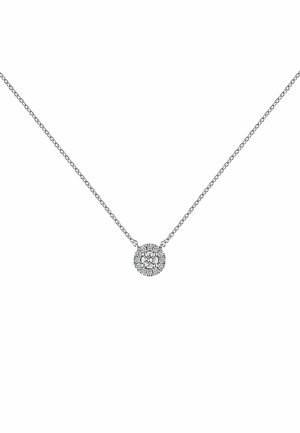 CON DIAMANTE CENTRAL - Collar - silver