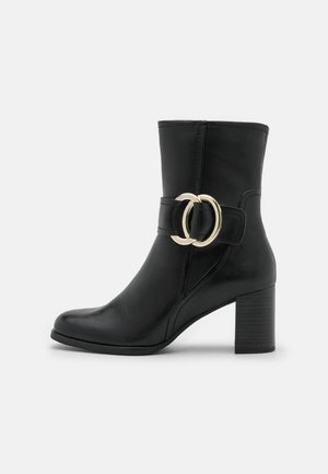 Classic ankle boots - black/gold