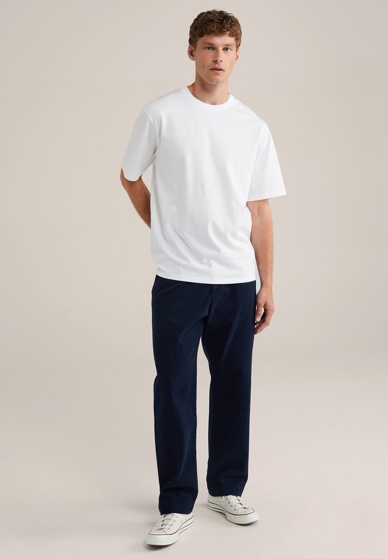COOFANDY Heren T-Shirt met Lange Mouwen Basic T-Shirts Ronde Hals Casual T Shirt Lichtgewicht Tops Regular Fit Khaki XL