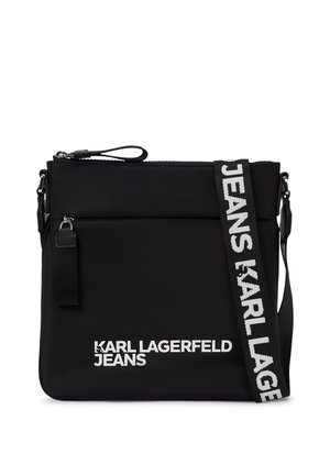 ESSENTIAL FLAT - Bandolera - black