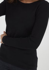 PULZ PZSARA - Pulover - black