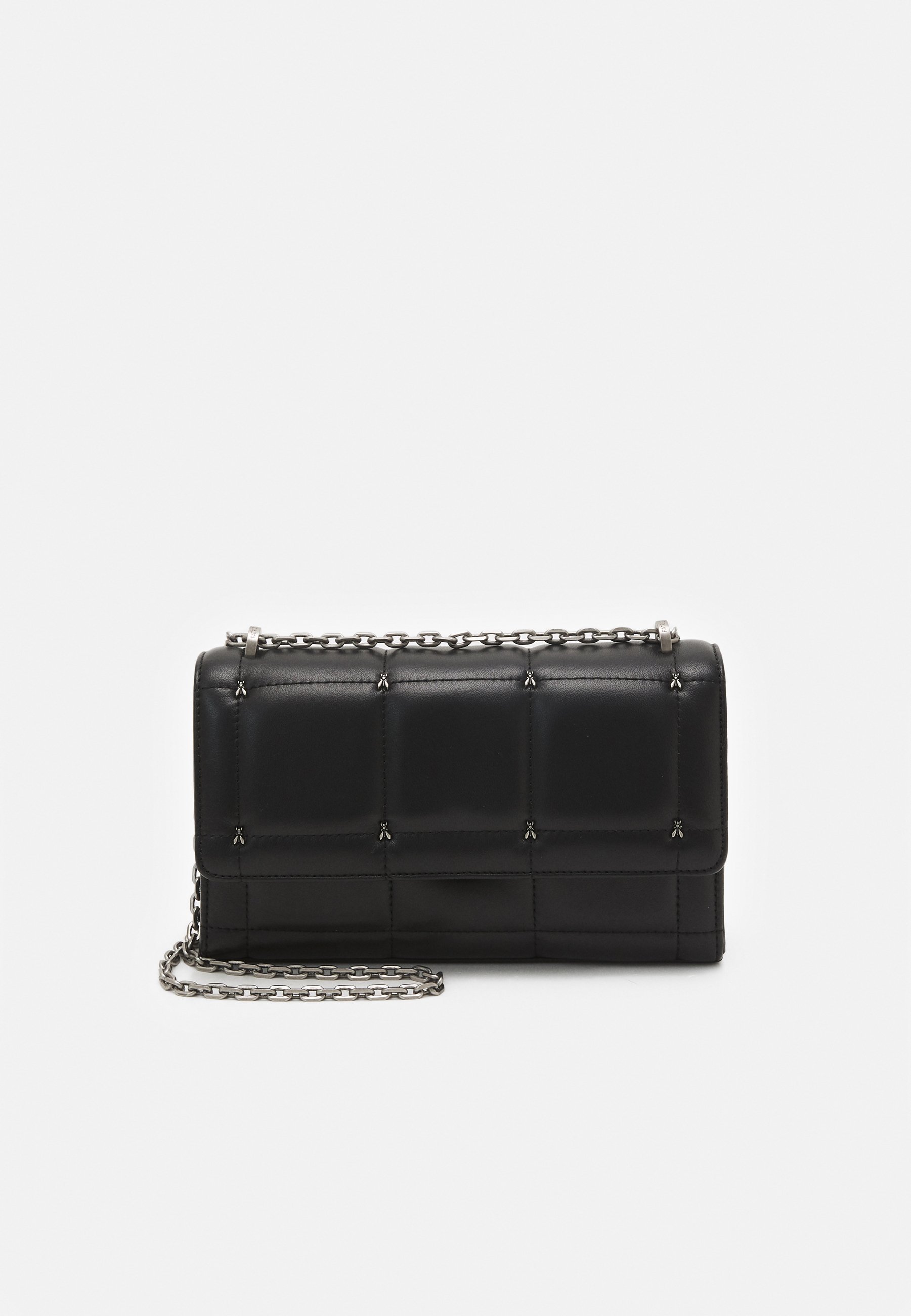 Patrizia Pepe FLY SQUARED PUFFY CROSSBODY - Borsa a tracolla - nero -  Zalando.it