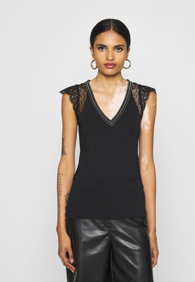 DERNA - T-Shirt print - noir