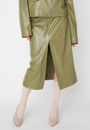 LUNA SKIRT - Falda de tubo - sage