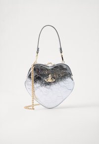BELLE HEART FRAME PURSE - Ručna torba - silver