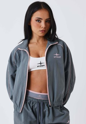 ZIPPÉE EIGHTIES - Chaqueta de entretiempo - gris requin shark