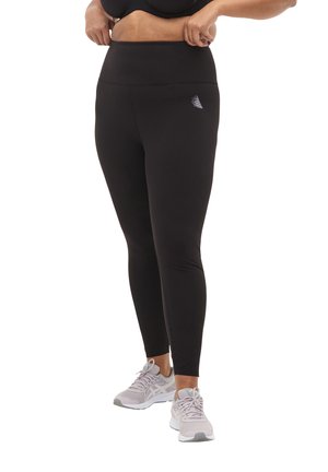 HIGH WAISTED WORKOUT WITH INNER POCKET - Legingi - black