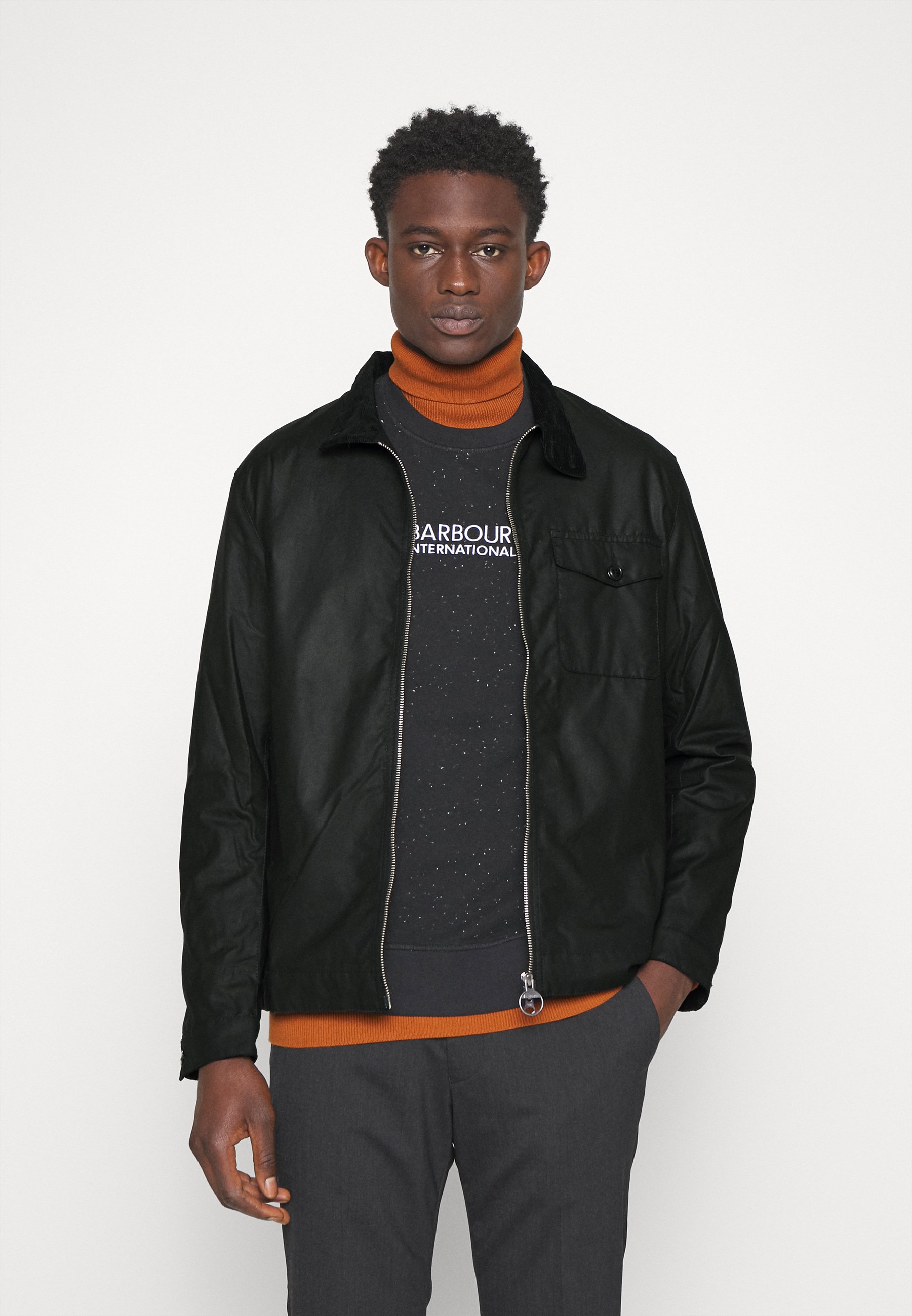 black barbour jacket