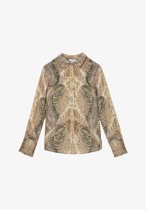 Reiss, REGULAR FIT - KATIYA PAISLEY-PRINT LONG-SLEEVE SHIRT - Overhemdblouse - grey neutral