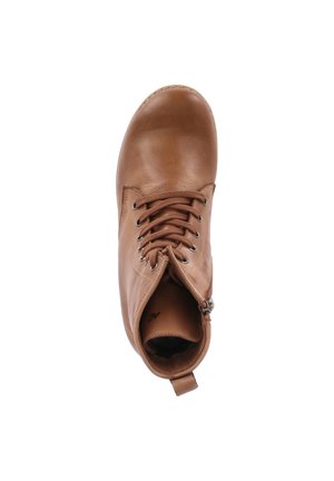 Schnürstiefelette - braun