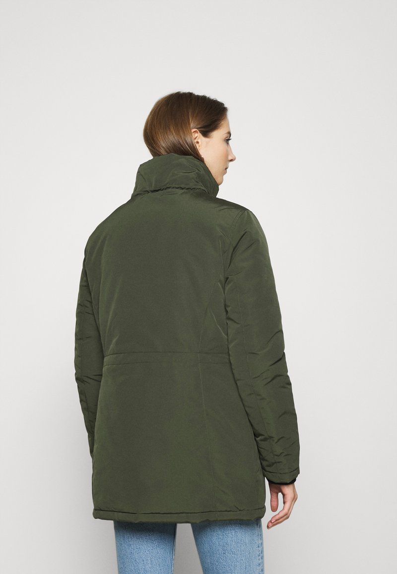 Superdry Everest Parka Army Khaki Khaki Zalando De