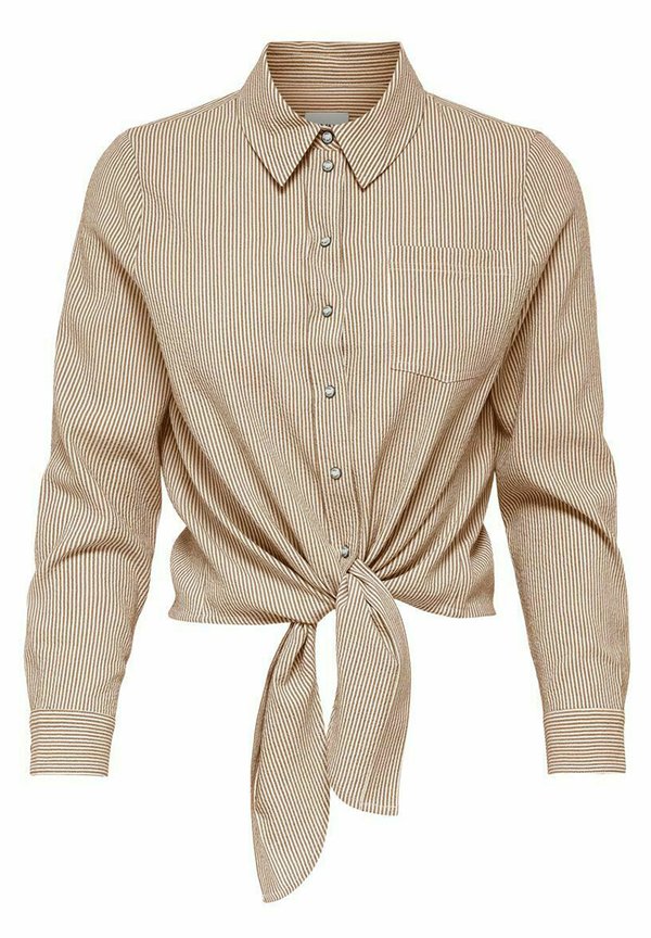 ONLLECEY  - Button-down blouse - toasted coconut3