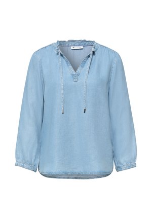 Street One, Bluse - light blue soft wash