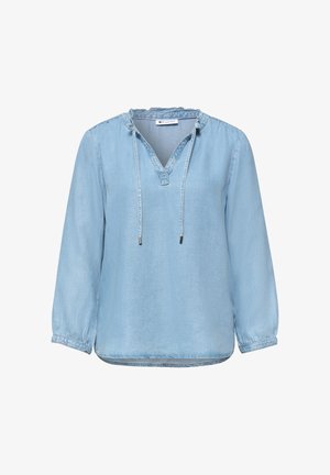 Street One, Bluse - light blue soft wash