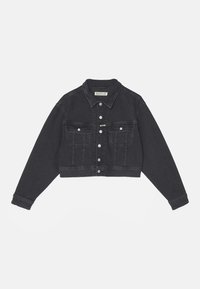 W9Z1 JACKET - Džínová bunda - black delavè