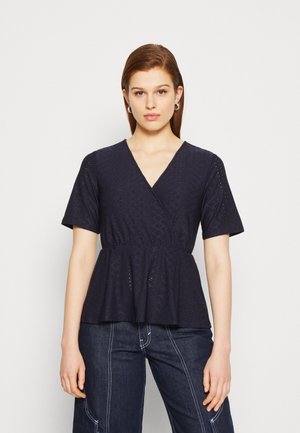 ONLY ONLSANDRA FIXED WRAP - Μπλουζάκι με στάμπα - night sky