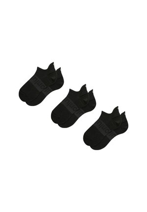 POWER STRIDE 3 PACK - Calcetines tobilleros - black