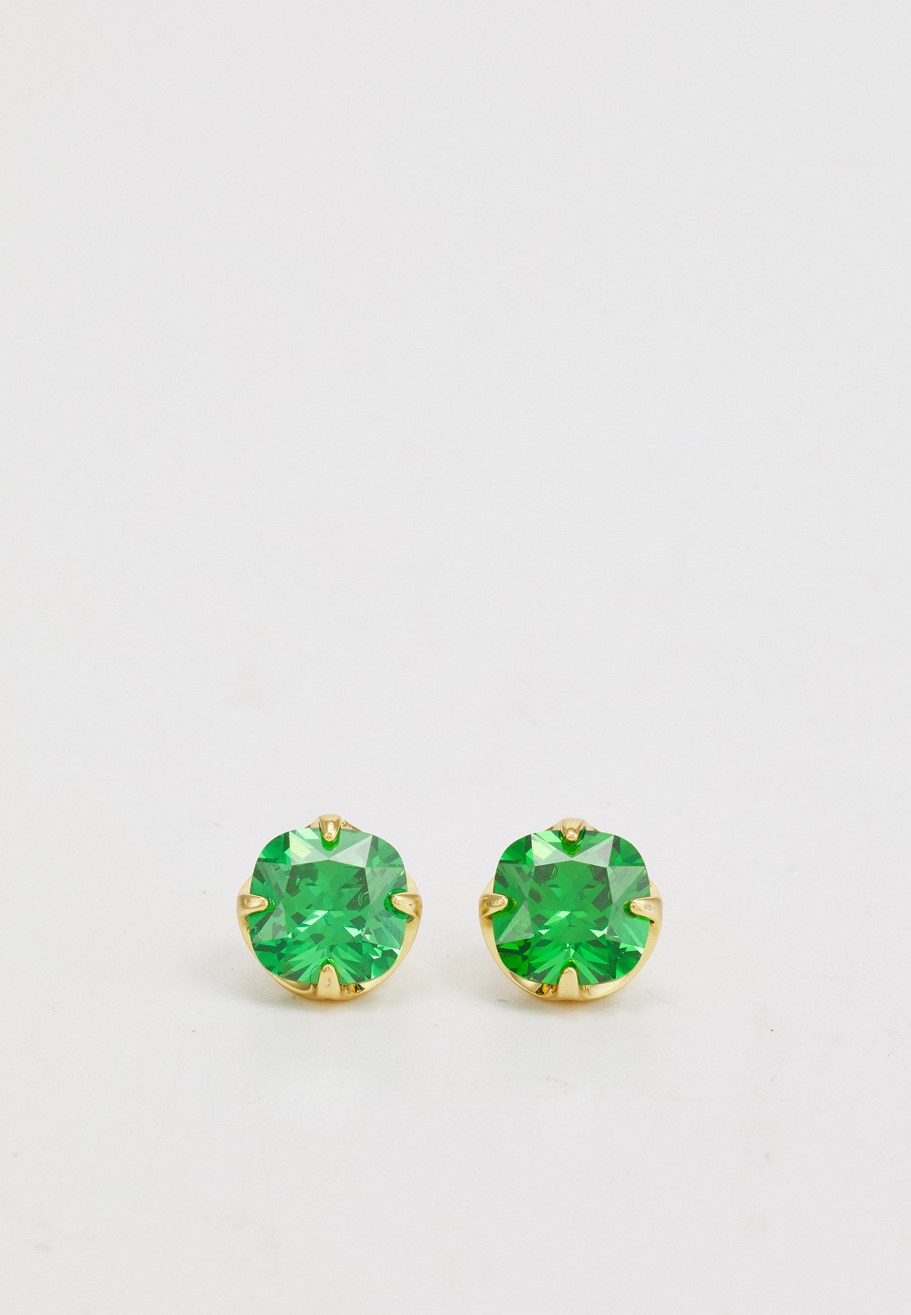 kate spade new york FLOWER STUDS Ohrringe green/gold-coloured