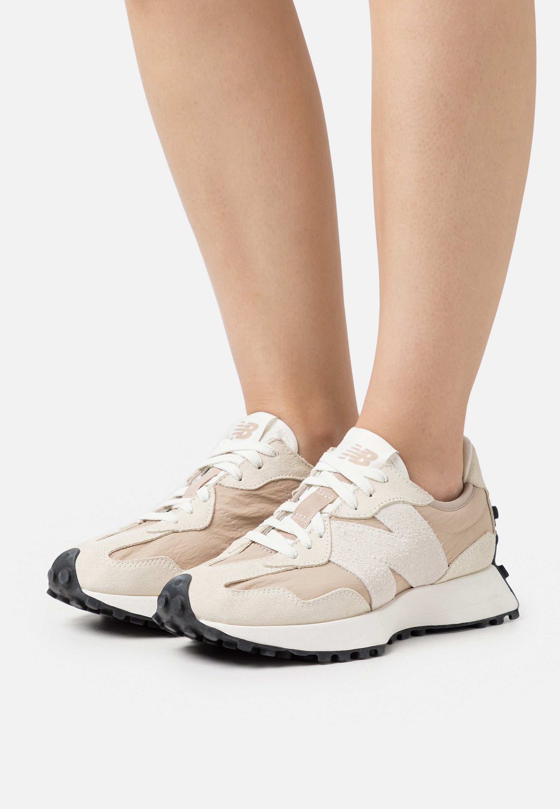 New Balance UNISEX 327 - Sneaker low - angora mindful grey/beige 