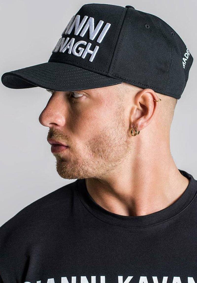 Gianni Kavanagh Black Corduroy Cap