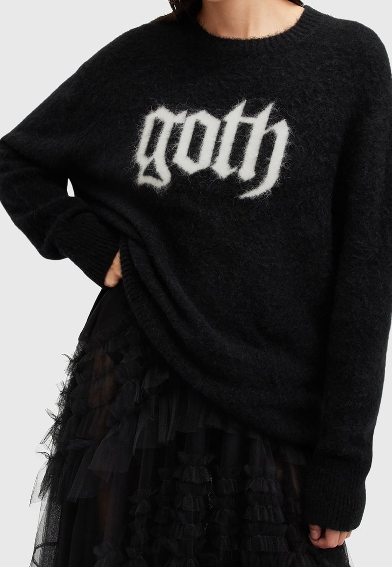 AllSaints Pullover - black