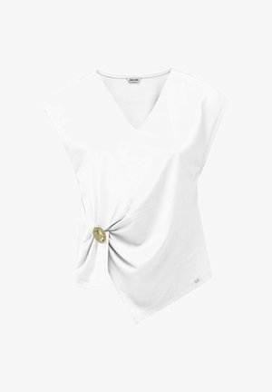 Salsa Jeans, SALSA JEANS T-SHIRTS REGULAR - Camiseta estampada - weiß