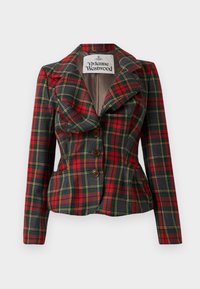 DRUNKEN JACKET - Sacou - red/green