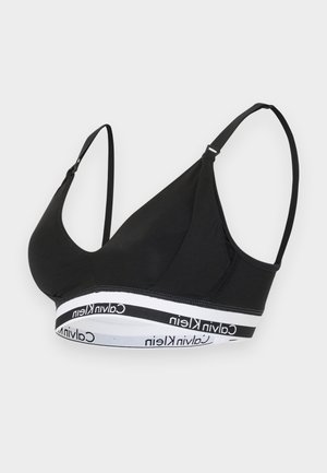 MATERNITY LIGHTLY LINED TRIANGLE ICON - Triangel BH - black