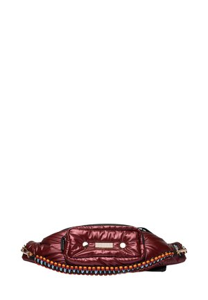 EXPLORER - Sac banane - burgundy