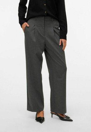 Pantalon classique - dark grey melange