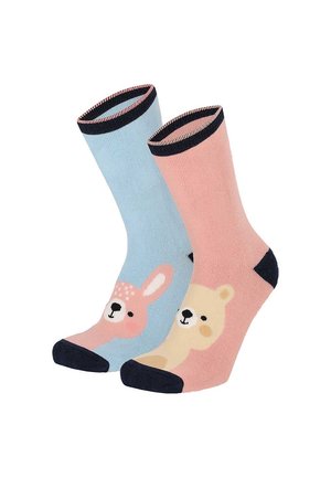 Yuhu, MÄDCHEN STOPPERSOCKEN KINDER 2 PAAR - Socken - rosa