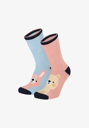 Yuhu, MÄDCHEN STOPPERSOCKEN KINDER 2 PAAR - Socks - rosa