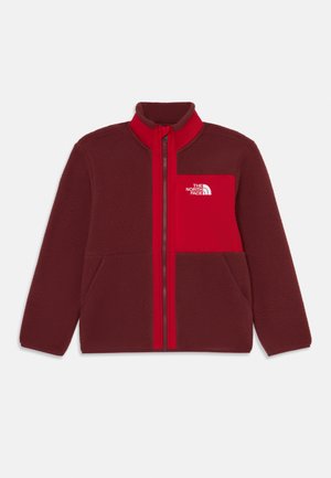 YUMIORI FULL ZIP JACKET - Giacca in pile - dark red
