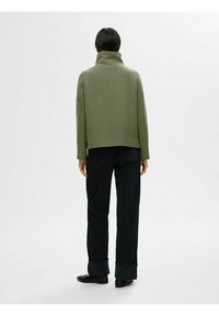 Selected Femme KURZE - Kerge jope - khaki