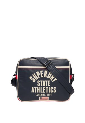 Superdry & Co SUPERDRY RETRO ALUMNI MESSENGER BAG.. - Umhängetasche - eclipse navy