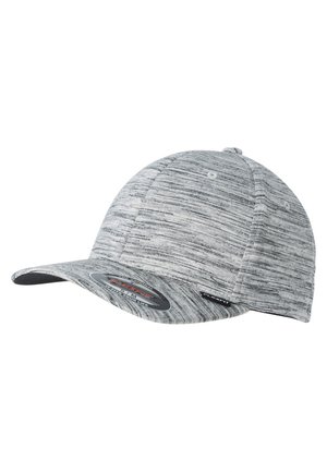 STRIPES FLEXFIT - Cap - black/heather grey