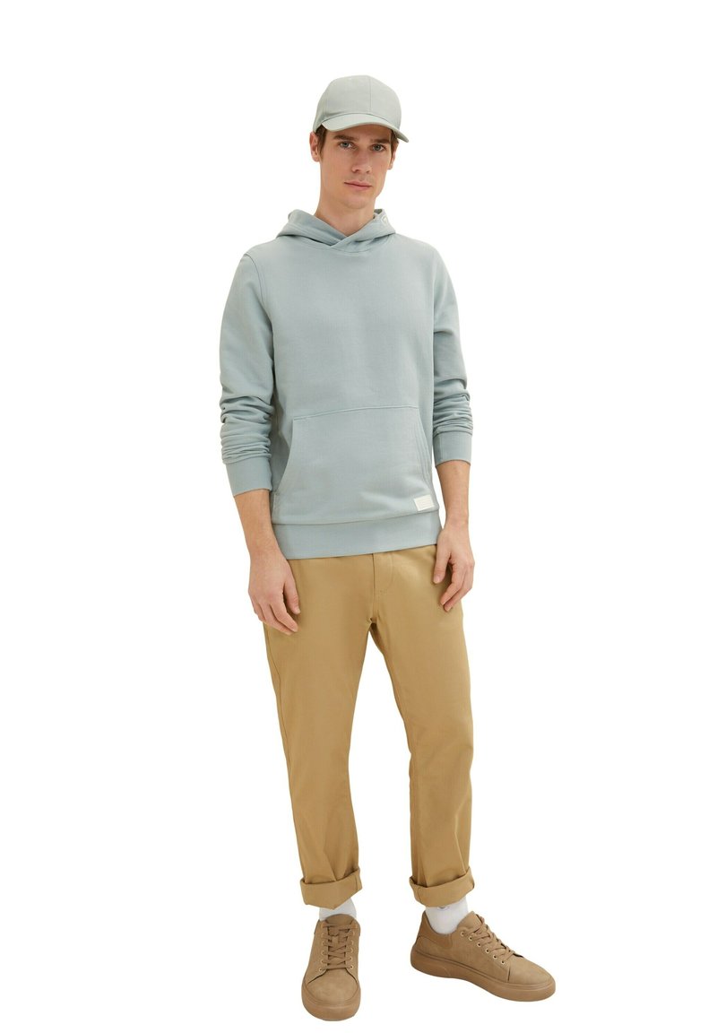 Sweat à capuche en tissu éponge à logo brodé | Bleu | Tommy Hilfiger